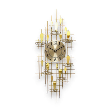 The Whispering Reeds Zen Wall Clock (35.8 x 16.5 Inches)